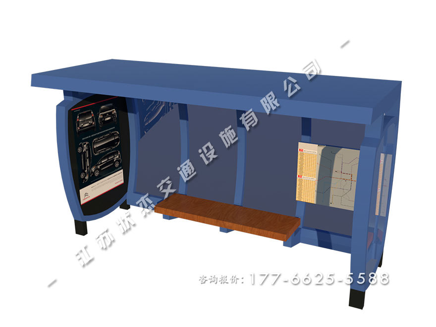 公交車(chē)候車(chē)亭圖片