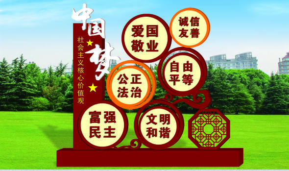 核心價值觀標(biāo)牌